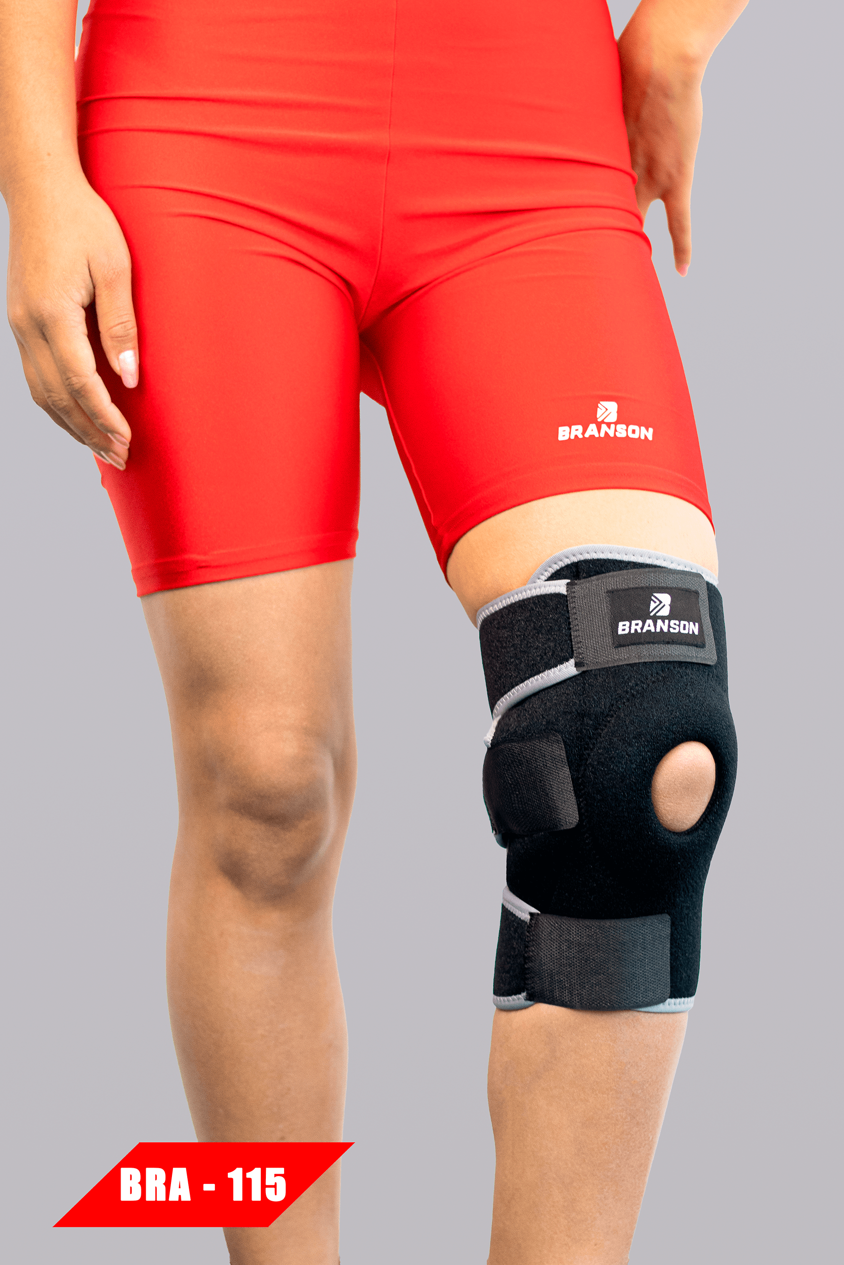 RODILLERA VELCRO AFELPADO